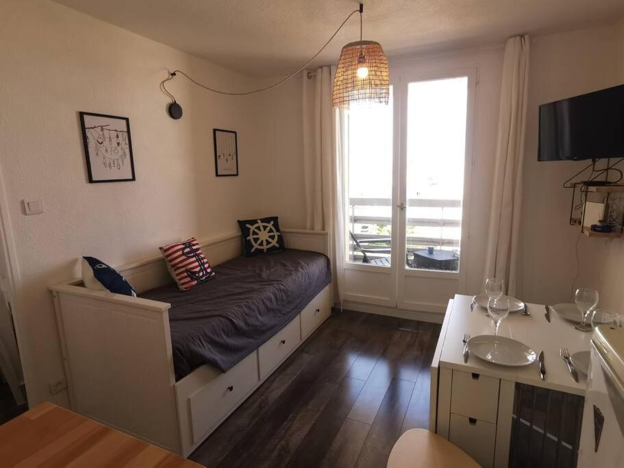 Le Carlton - Superbe Appartement - Acces Direct Plage - Terrasse Vue Mer Leucate Bagian luar foto